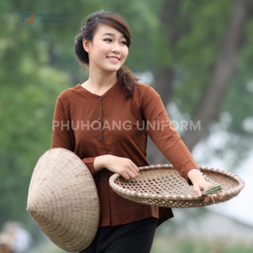 áo bà ba nhà hàng