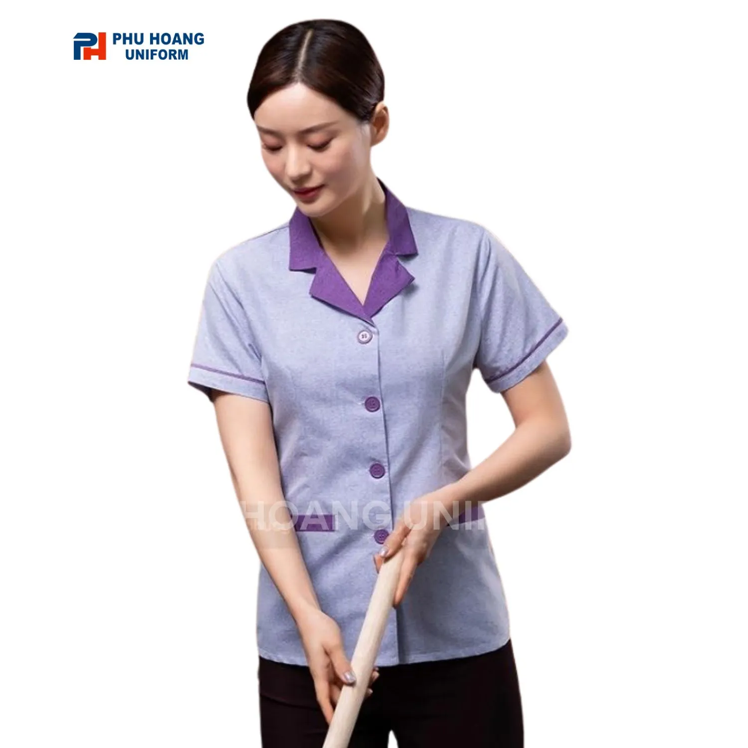 ĐỒNG PHỤC ÁO TẠP VỤ 005 Áo tạp vụ