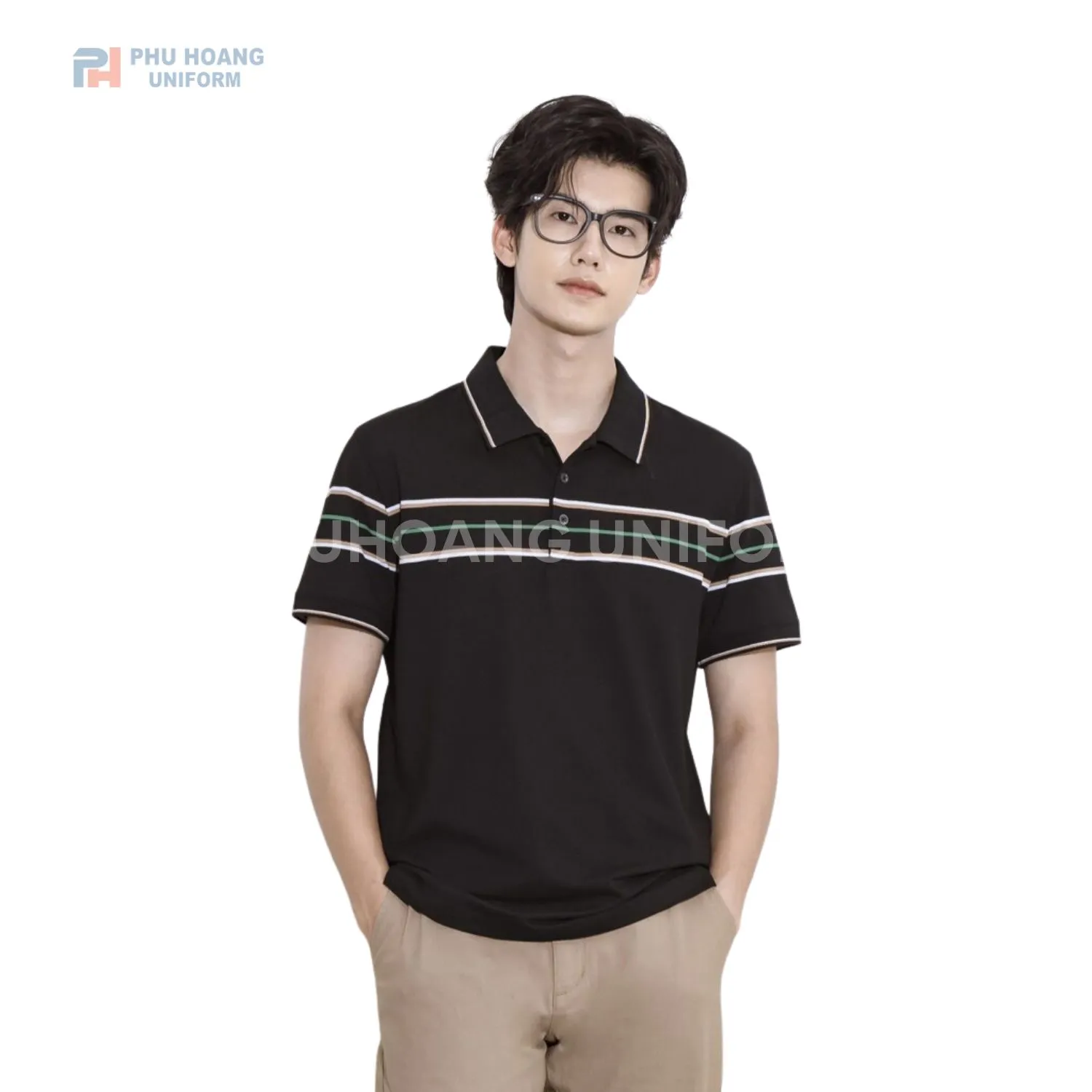 ĐỒNG PHỤC ÁO THUN CỔ TRỤ 009 Áo thun polo