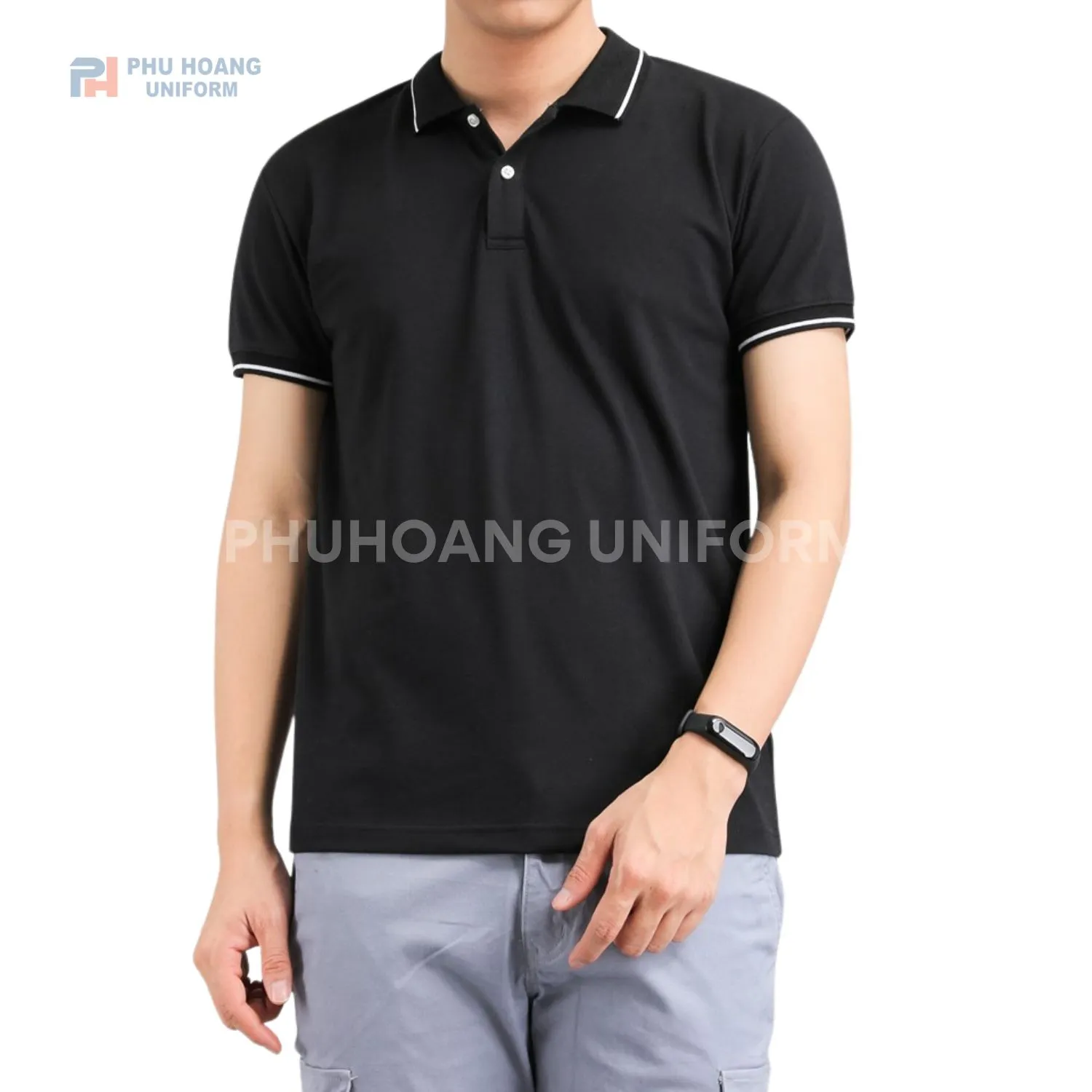 ĐỒNG PHỤC ÁO THUN CỔ TRỤ 009 Áo thun polo