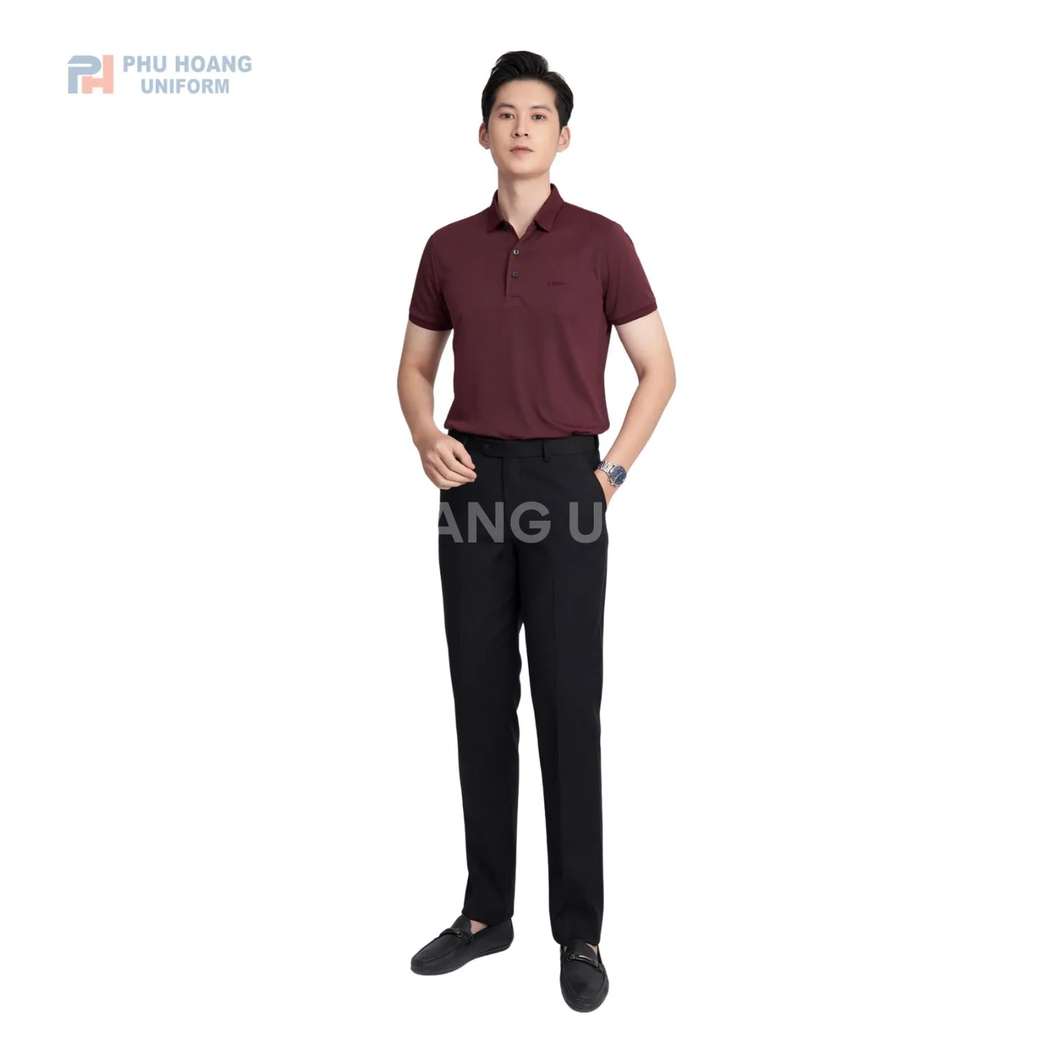 ĐỒNG PHỤC ÁO THUN CỔ TRỤ 003 Áo thun polo
