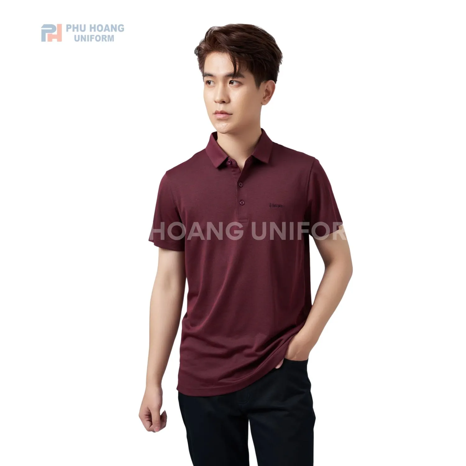 ĐỒNG PHỤC ÁO THUN CỔ TRỤ 003 Áo thun polo