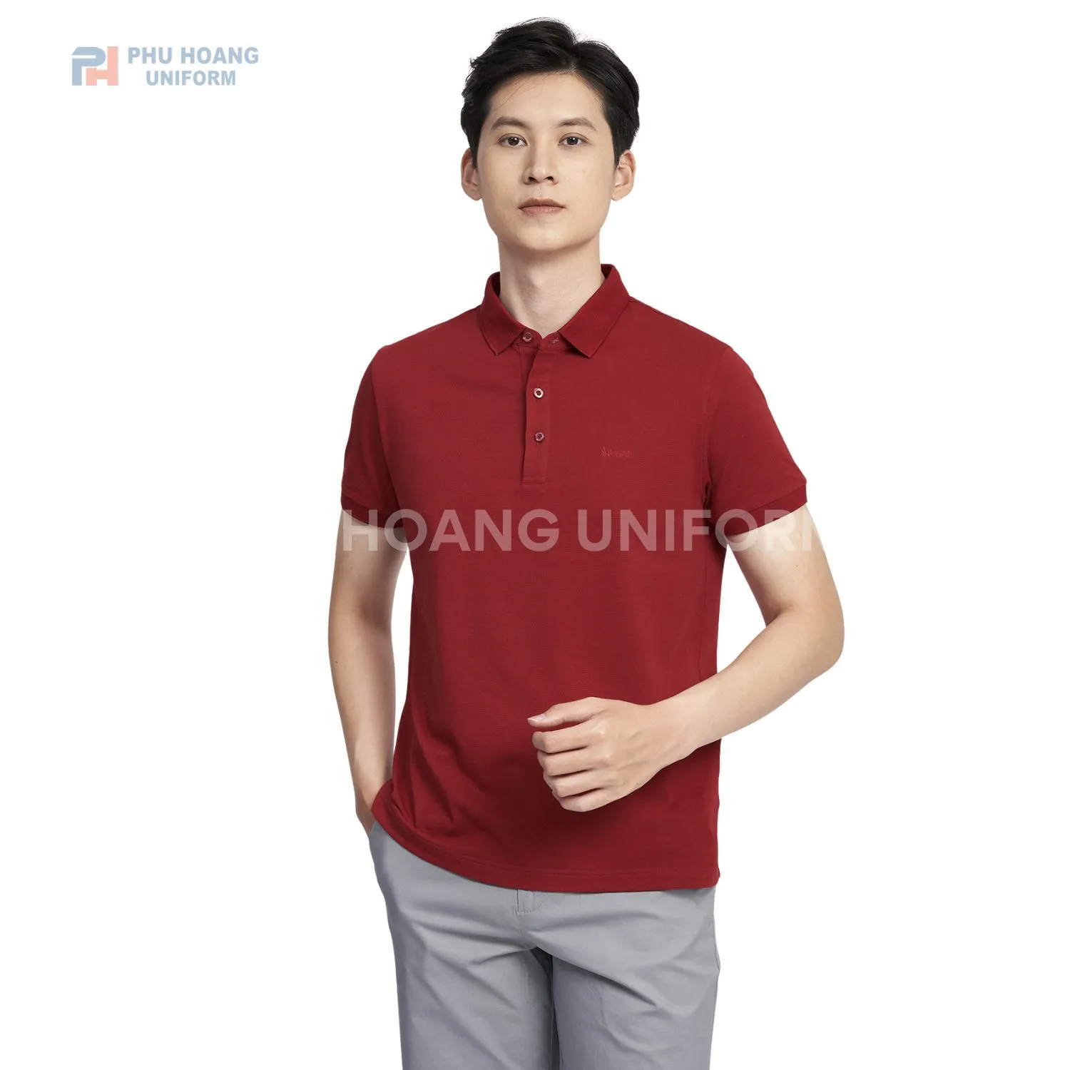 ĐỒNG PHỤC ÁO THUN CỔ TRỤ 003 Áo thun polo