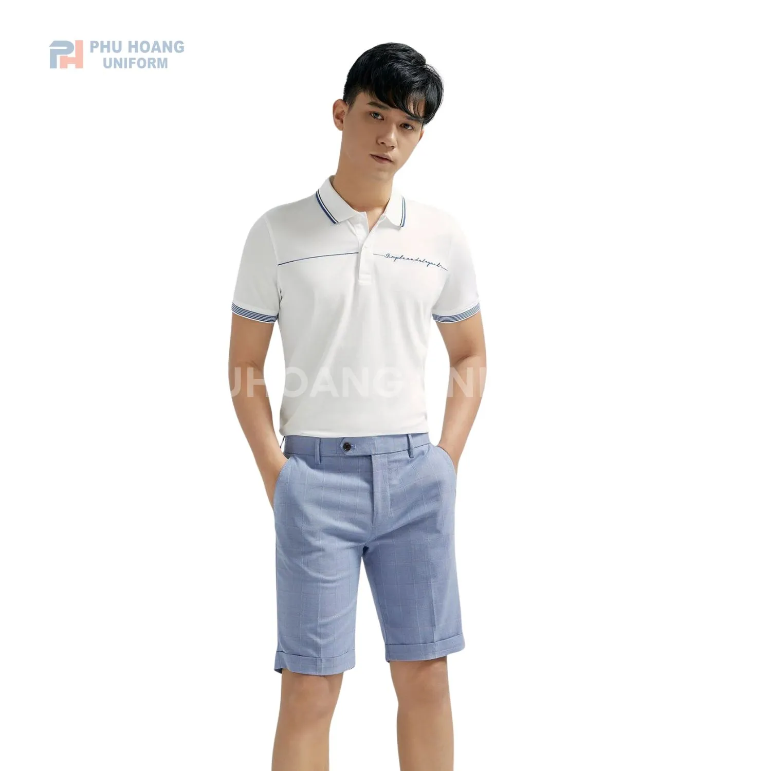 ĐỒNG PHỤC ÁO THUN CỔ TRỤ 046 Áo thun polo