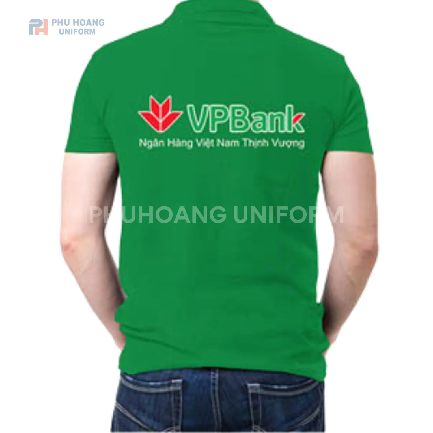 ĐỒNG PHỤC ÁO THUN QUÀ TẶNG 018 Mặt sau áo thun quà tặng