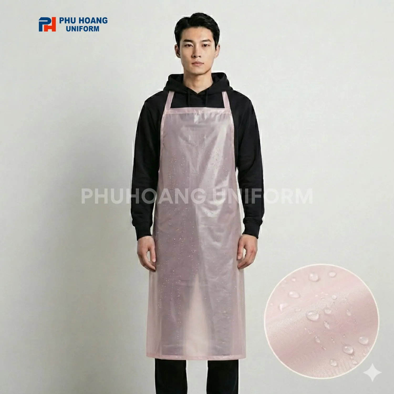 ĐỒNG PHỤC TẠP DỀ NILON 003 Tạp dề nilon