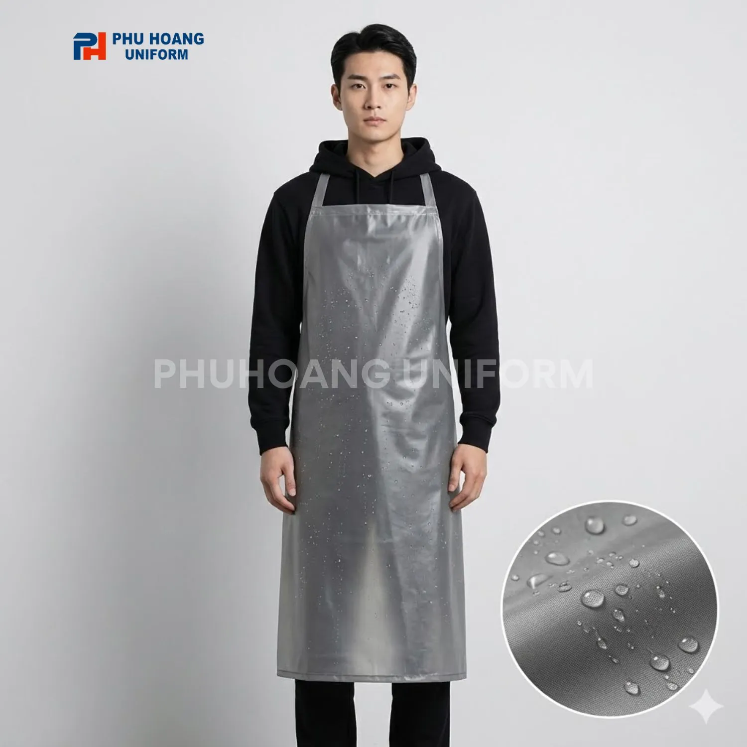 ĐỒNG PHỤC TẠP DỀ NILON 003 Tạp dề nilon