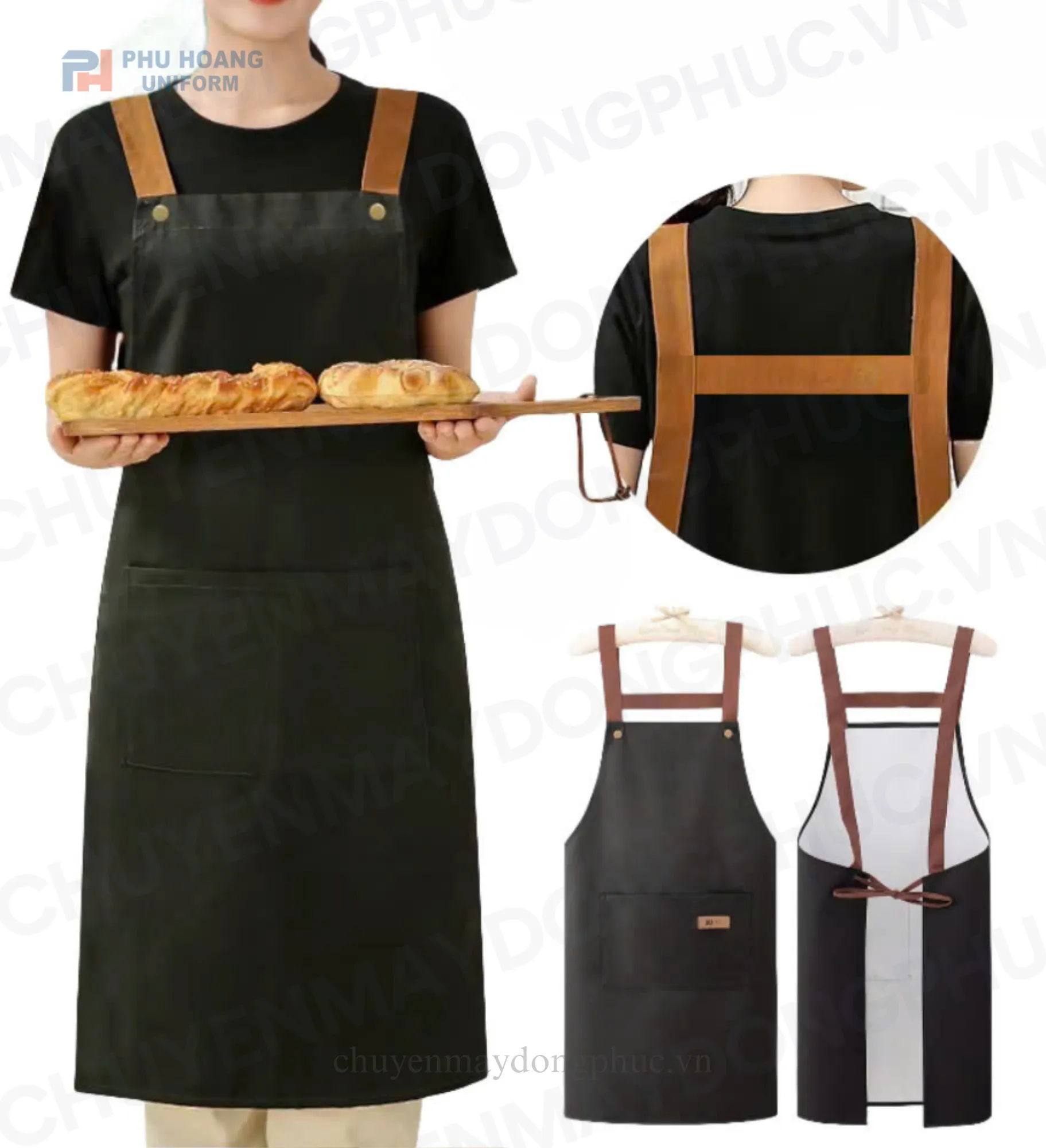 ĐỒNG PHỤC TẠP DỀ CAFE 014 Tạp dề quán cà phê