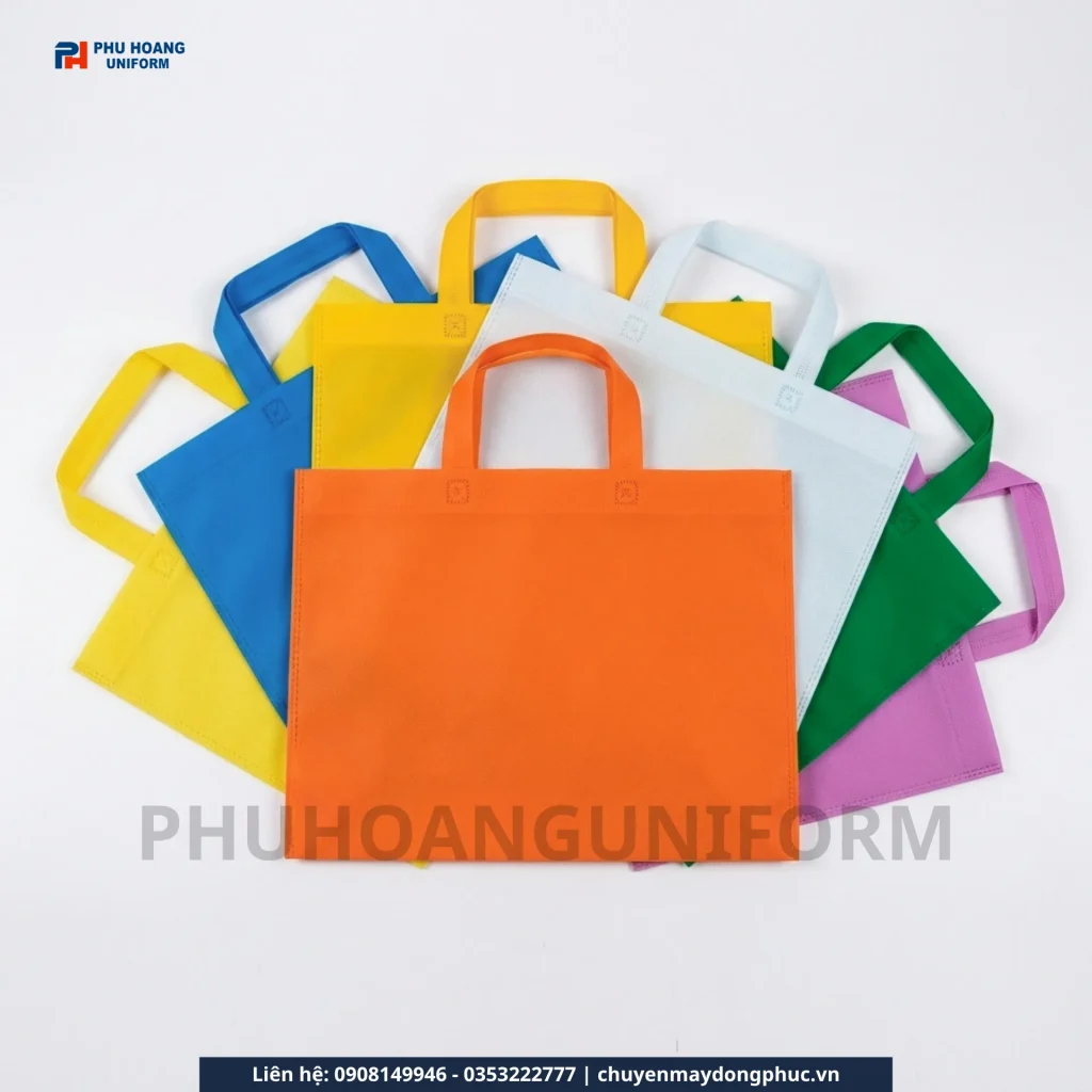 Túi Vải Không Dệt Dạng Ngang Quà Tặng