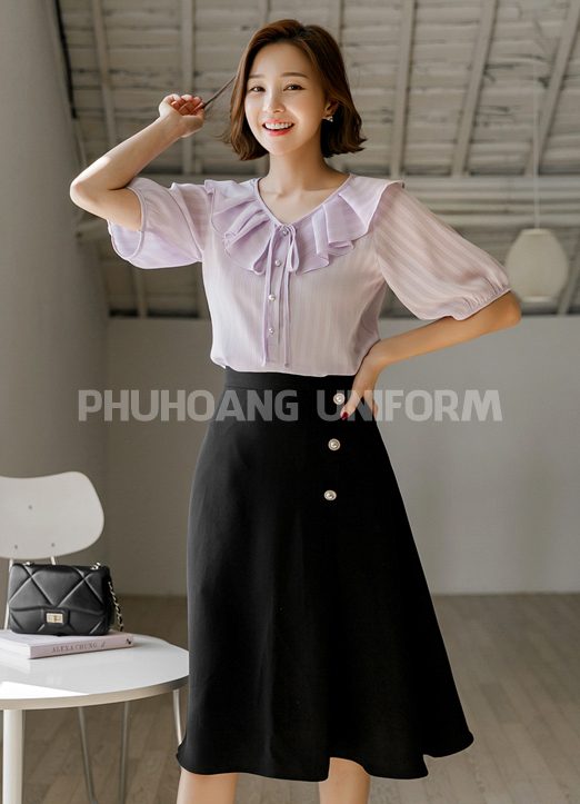 đồng phục chân váy công sở nữ đẹp