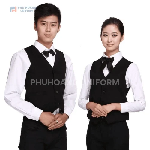 Áo gile phục vụ