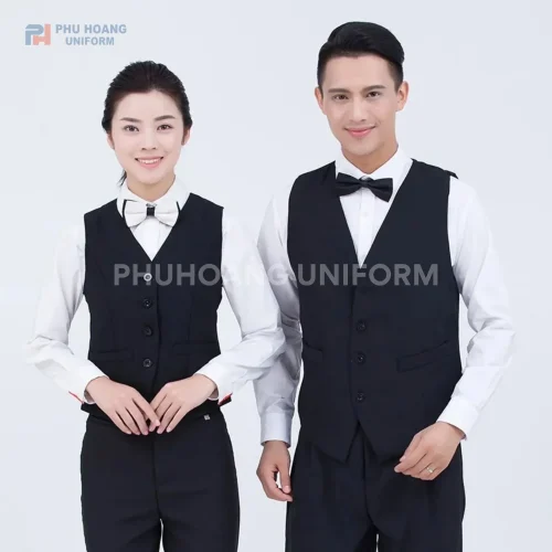 Áo gile phục vụ