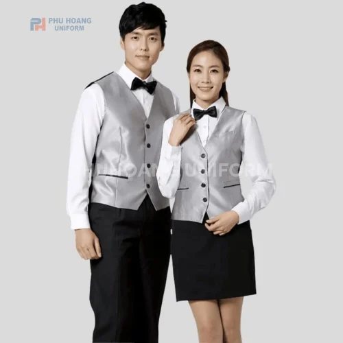 Áo gile phục vụ