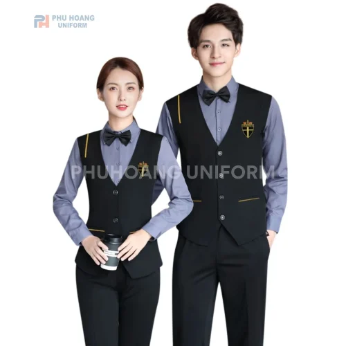 Áo gile phục vụ