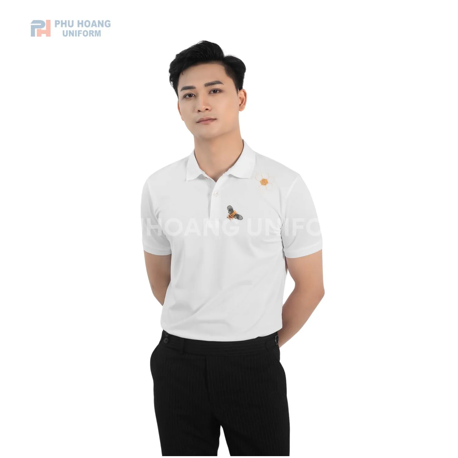 ĐỒNG PHỤC ÁO THUN CỔ TRỤ 001 Áo thun polo