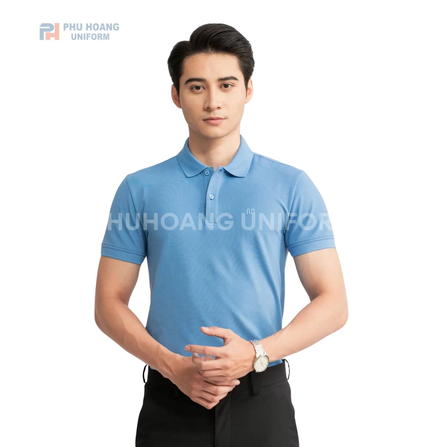ĐỒNG PHỤC ÁO THUN CỔ TRỤ 023 Áo polo