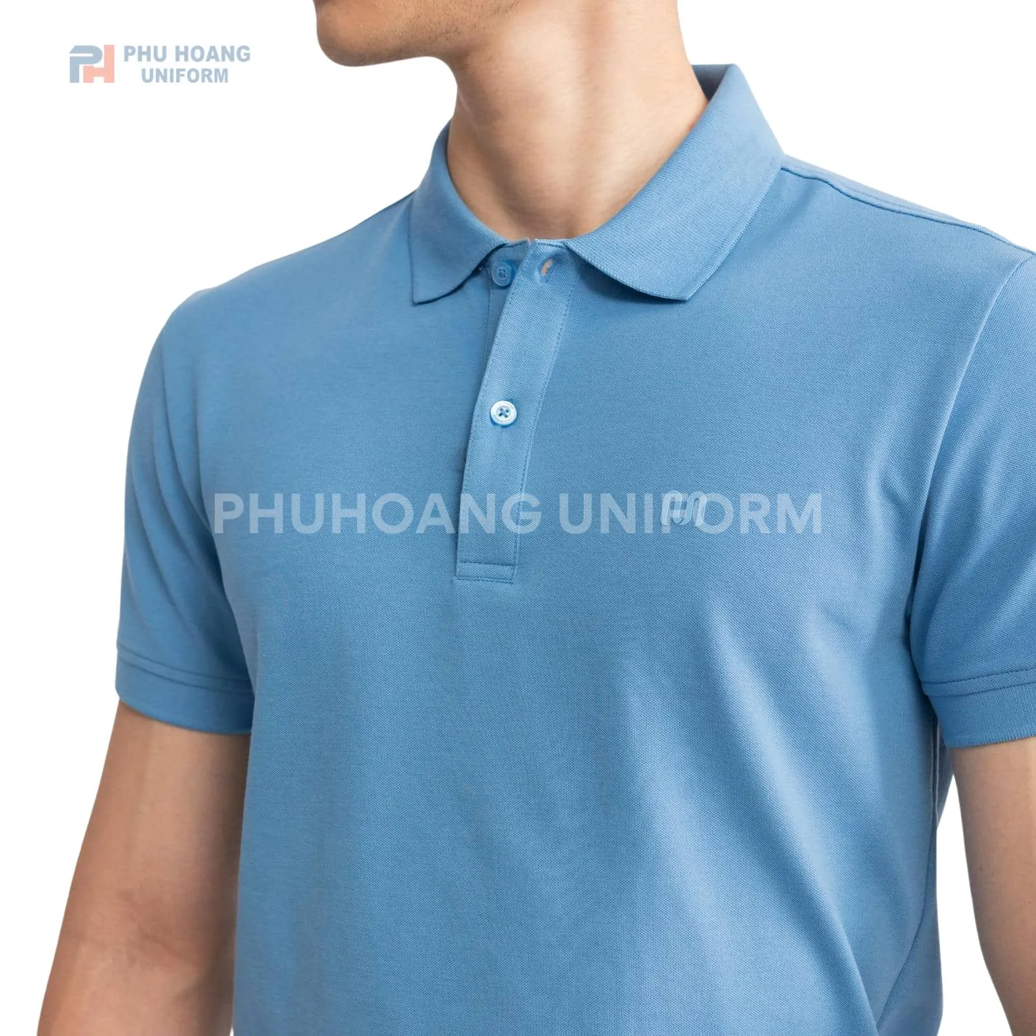 ĐỒNG PHỤC ÁO THUN CỔ TRỤ 023 Áo polo
