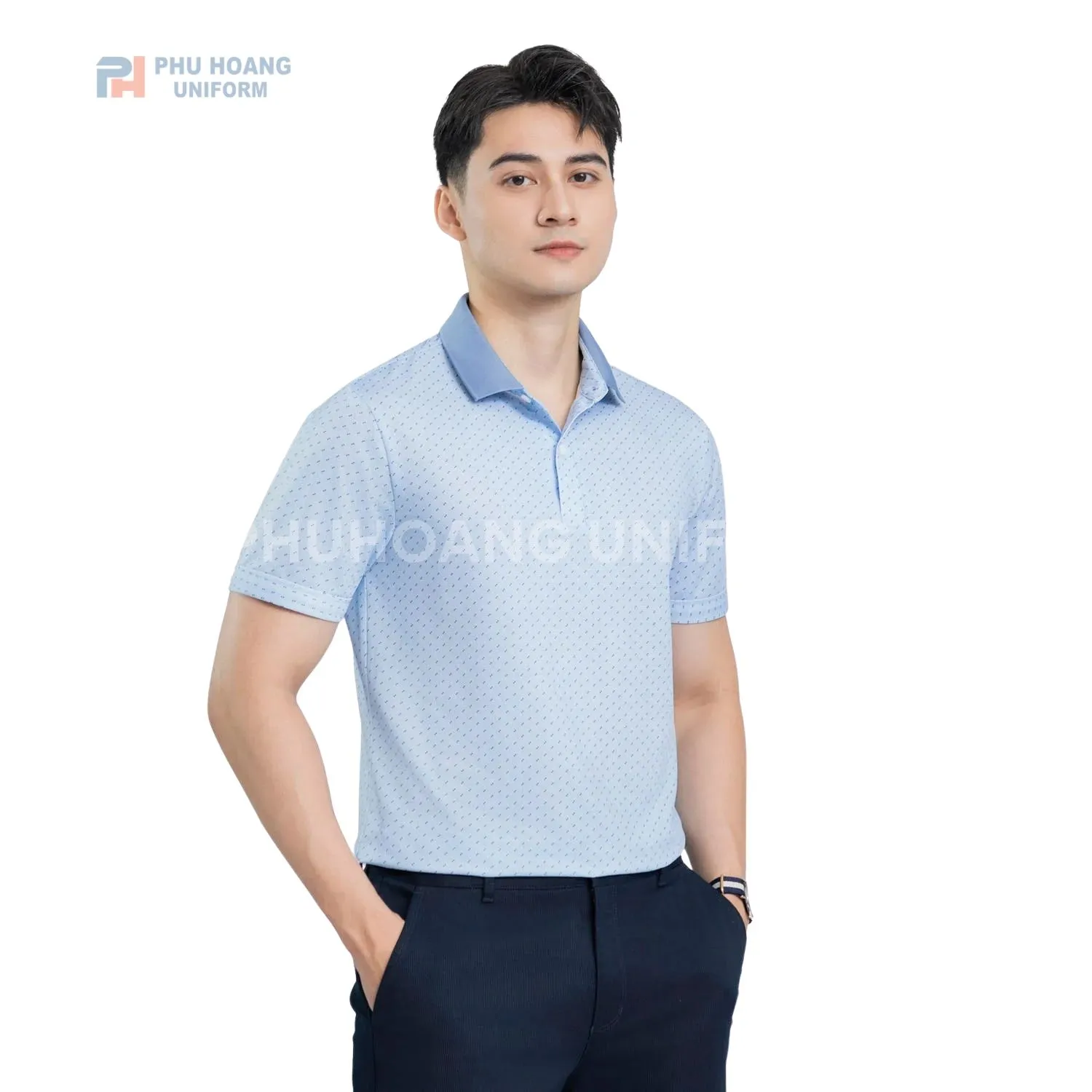ĐỒNG PHỤC ÁO THUN CỔ TRỤ 042 Áo thun polo