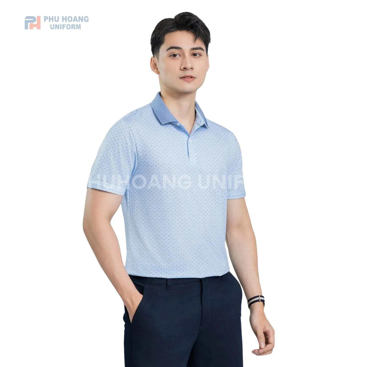 ĐỒNG PHỤC ÁO THUN CỔ TRỤ 042 Áo thun polo