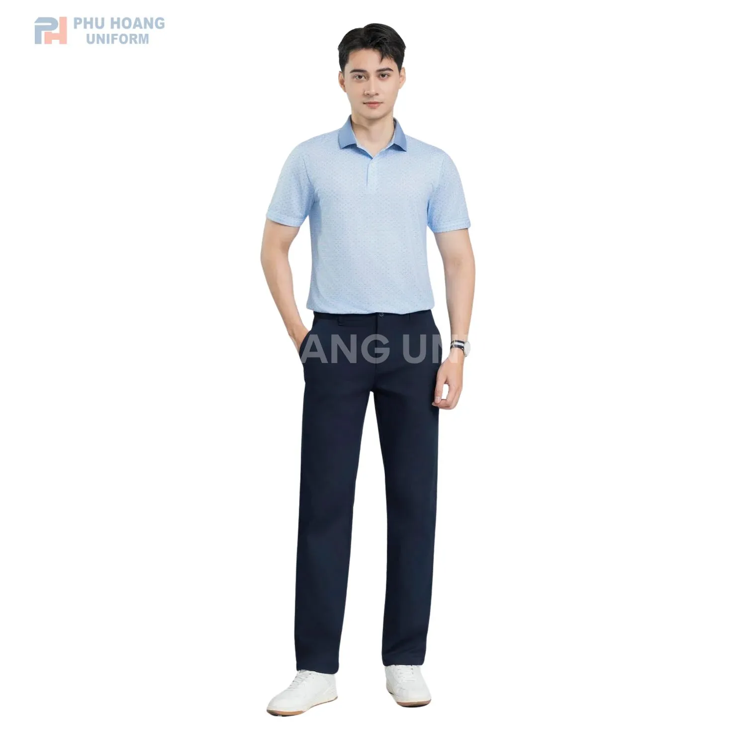 ĐỒNG PHỤC ÁO THUN CỔ TRỤ 042 Áo thun polo
