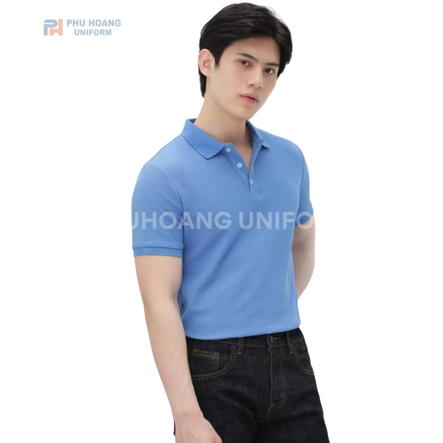 ĐỒNG PHỤC ÁO THUN CỔ TRỤ 041 Áo thun polo