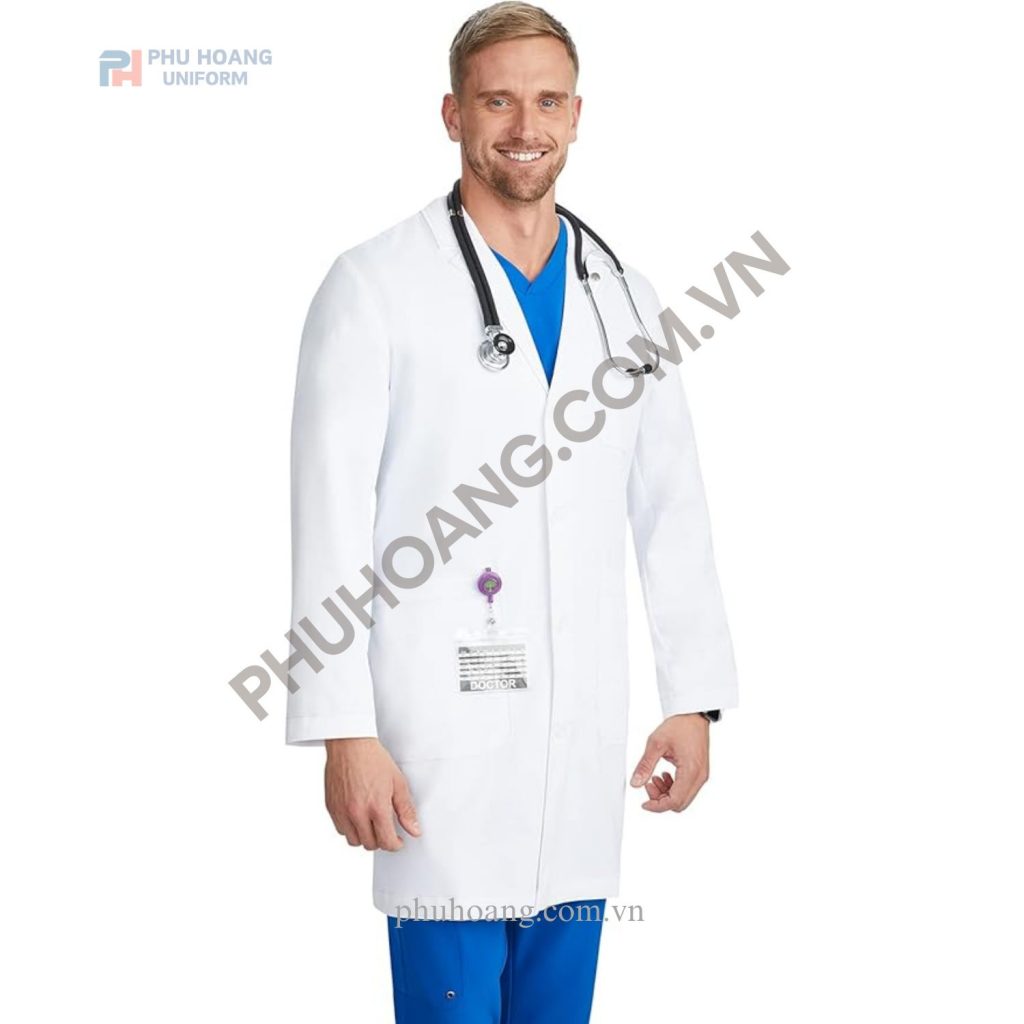 Đồng phục bác sĩ may sẵn 004b Đồng phục bác sĩ may sẵn 004b