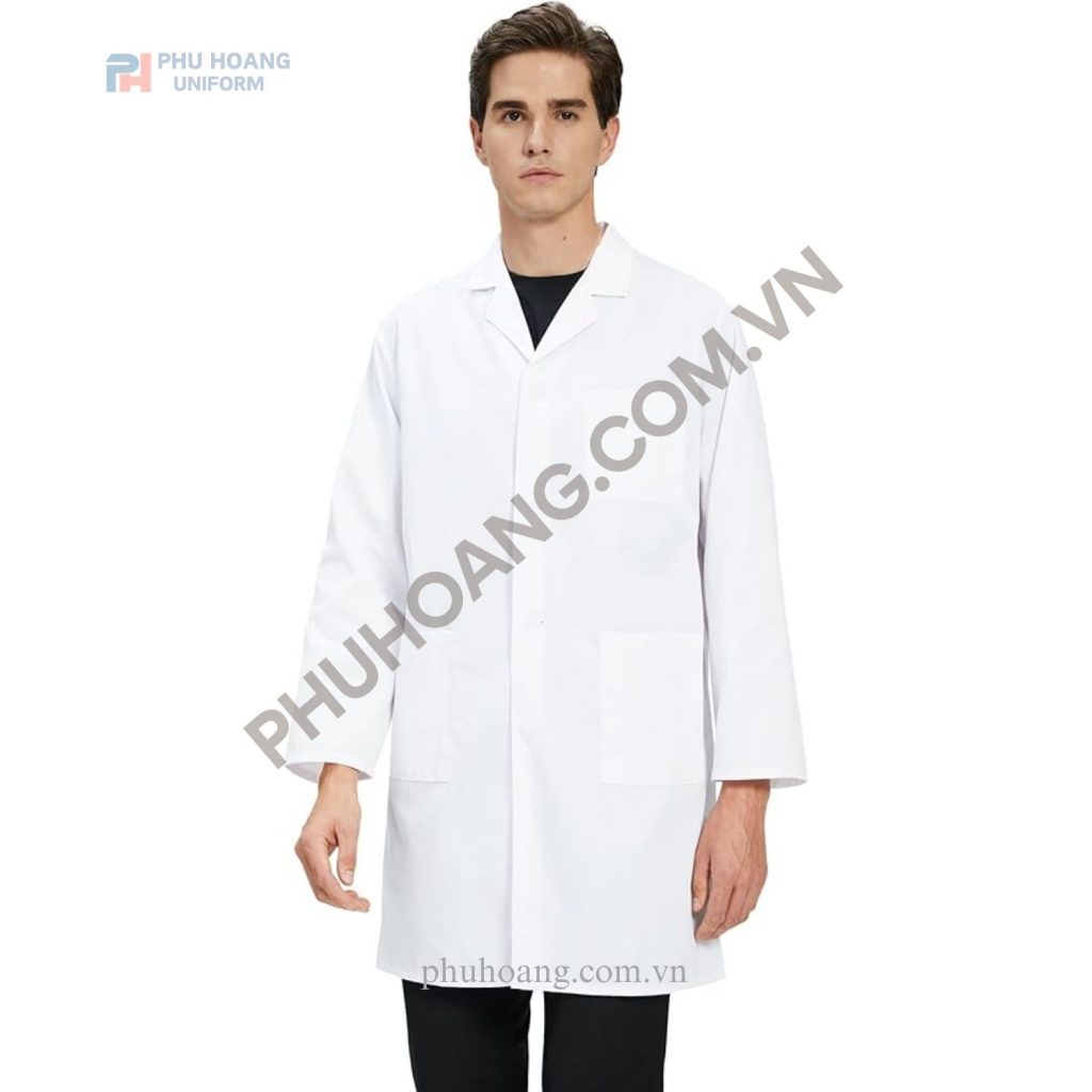 Đồng phục bác sĩ may sẵn 026b Đồng phục bác sĩ may sẵn 026b