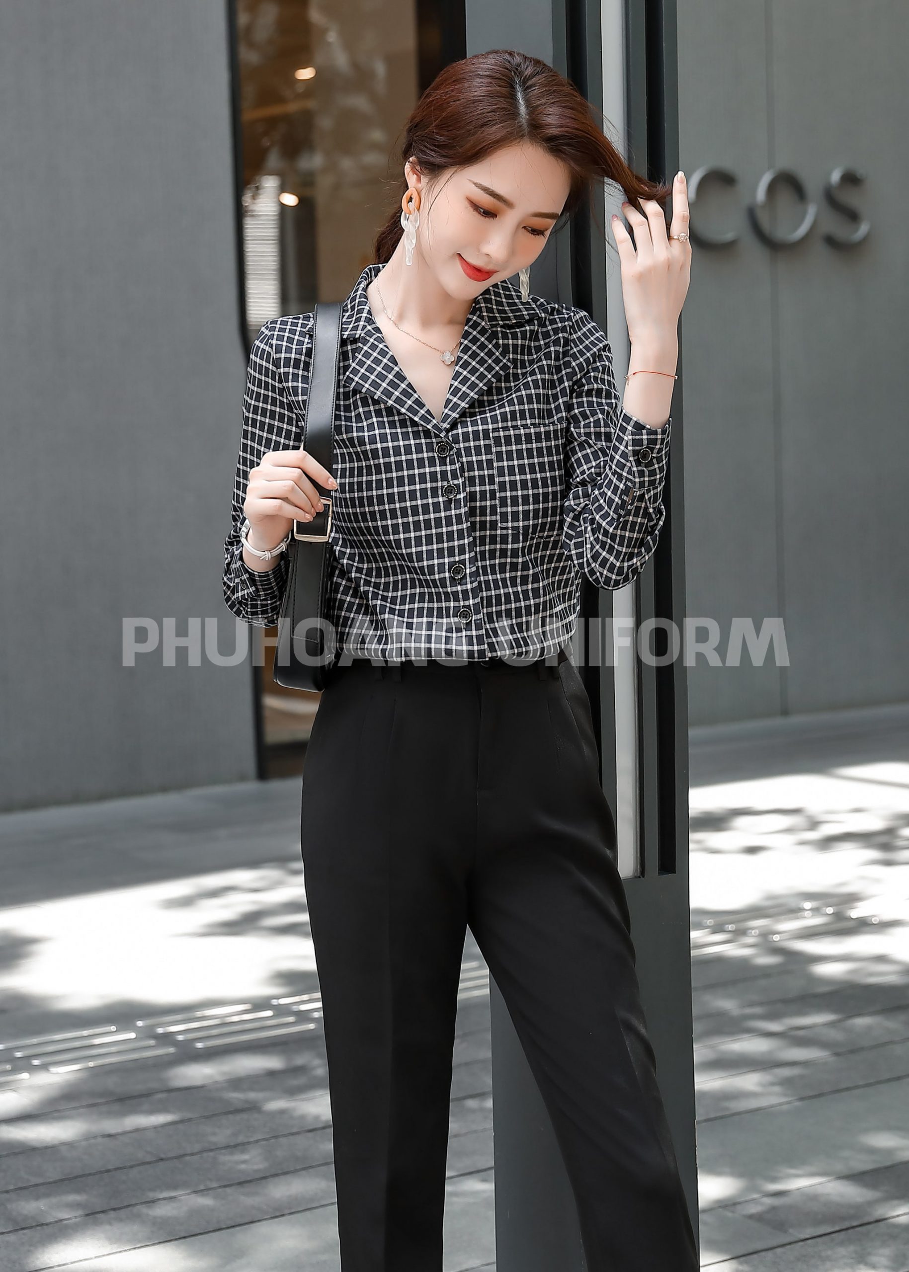 đồng phục áo sơ mi nữ