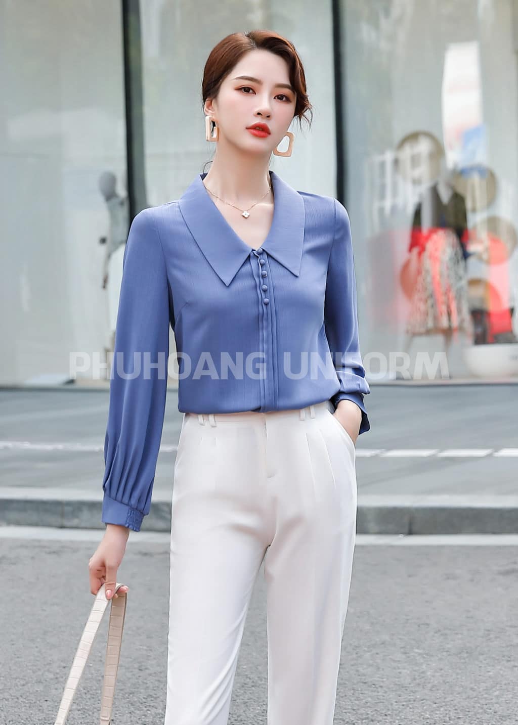 áo sơ mi nữ đồng phục công sở