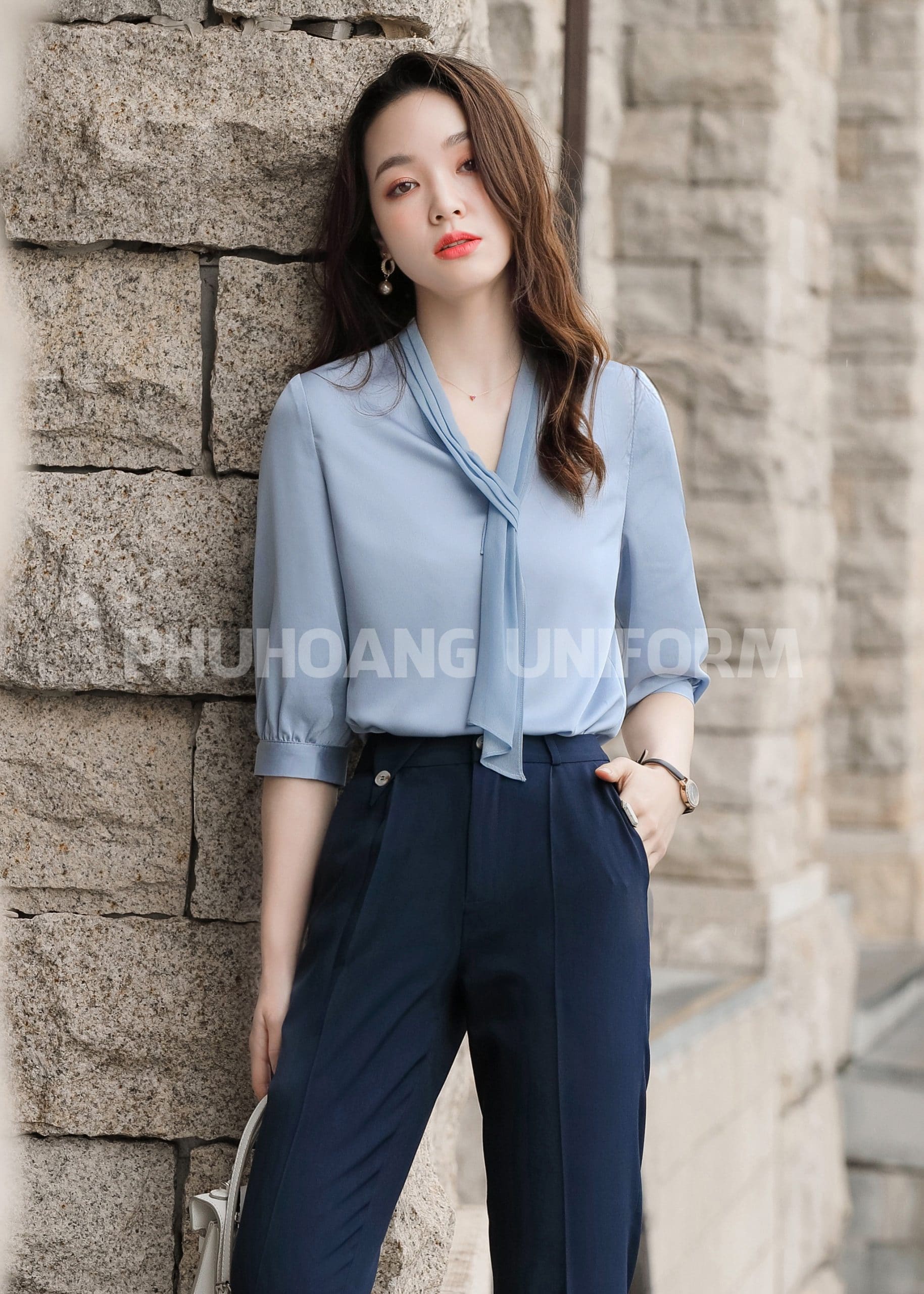 áo sơ mi nữ đồng phục công sở