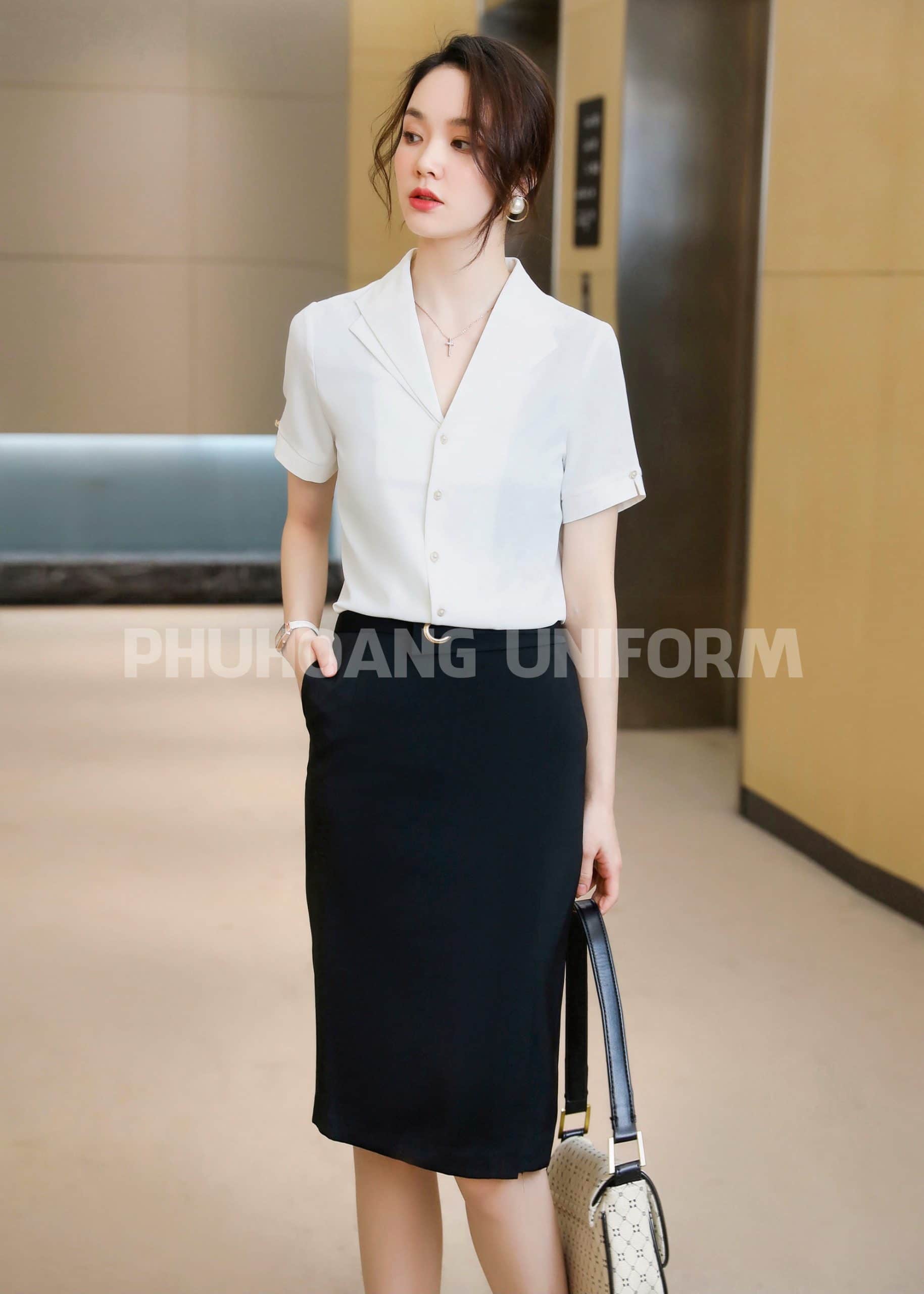áo sơ mi nữ đồng phục công sở