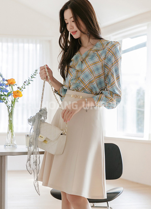 chân váy công sở đồng phục