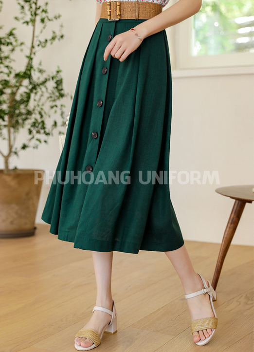 chân váy đồng phục công sở Hàn Quốc