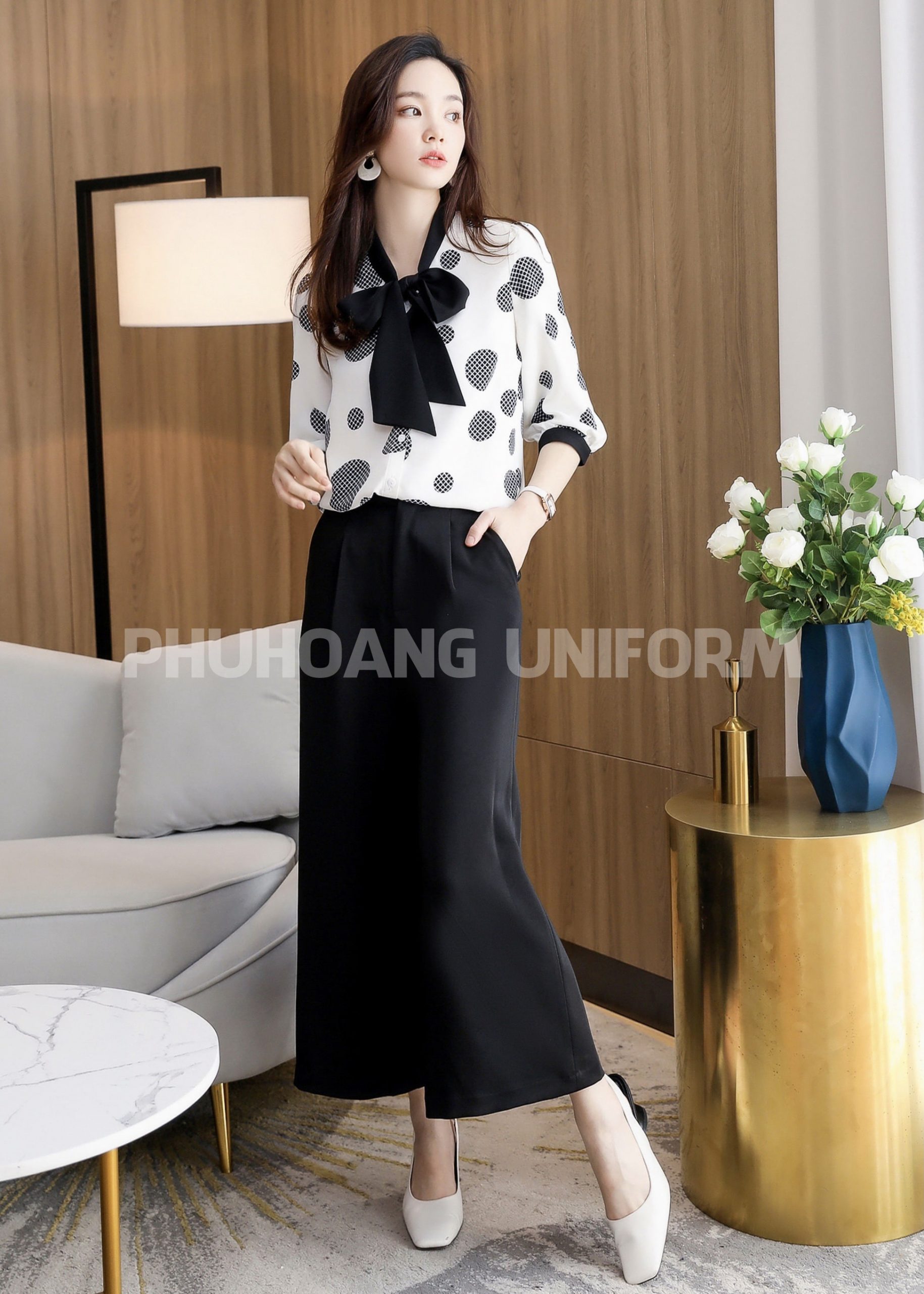 đồng phục áo sơ mi nữ