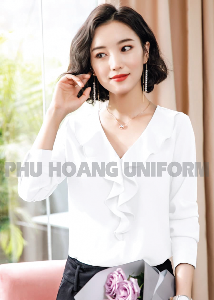 đồng phục áo sơ mi trắng