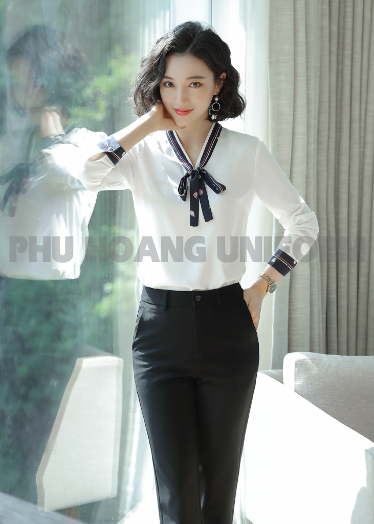 đồng phục áo sơ mi trắng