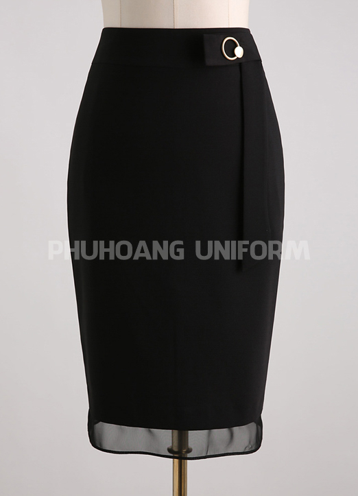 đồng phục chân váy công sở