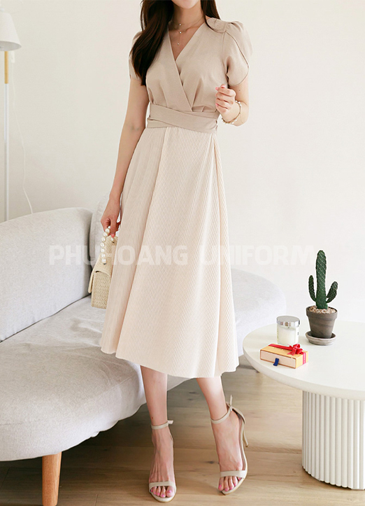 đồng phục đầm công sở nữ