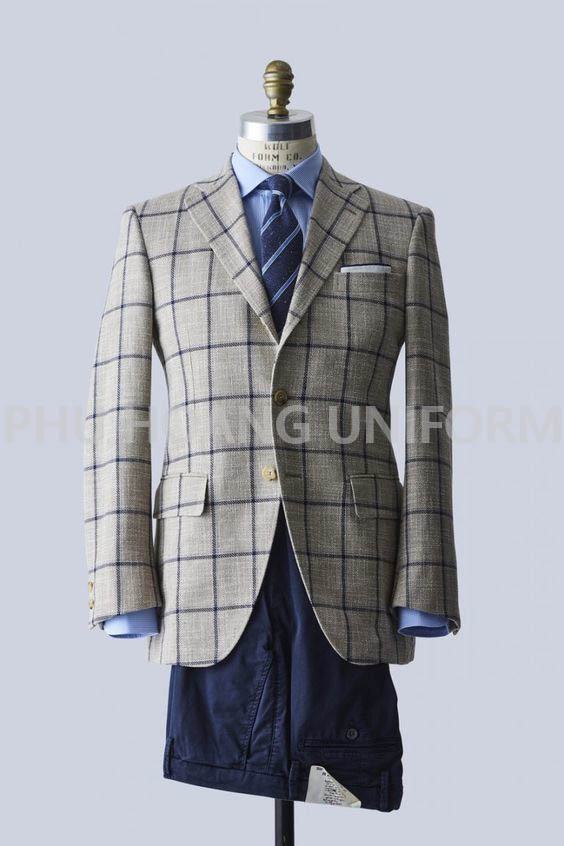 đồng phục vest công sở nam