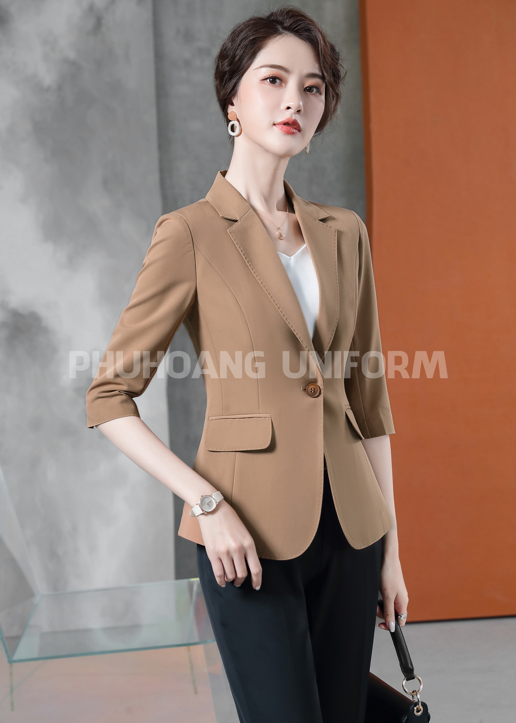 Đồng phục vest nữ công sở