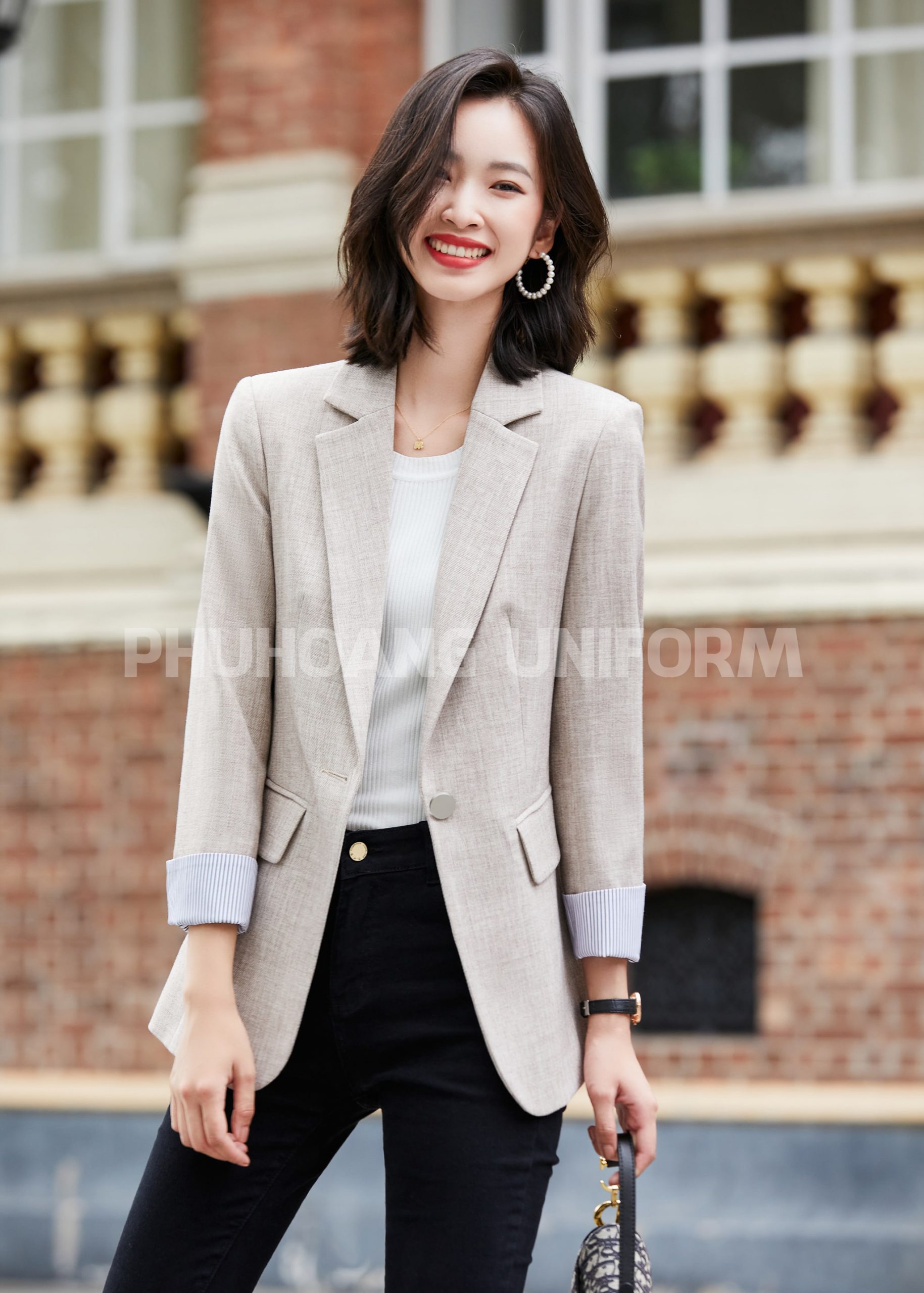 Đồng phục vest nữ công sở