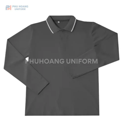 Áo thun công nhân màu xám