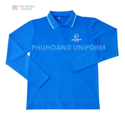 Áo thun công nhân tay dài có logo