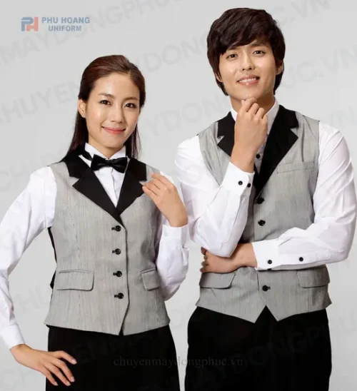 Áo gile phục vụ