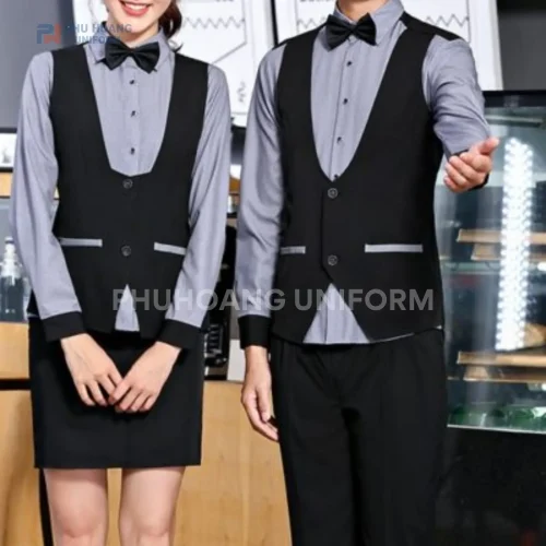 Áo gile phục vụ