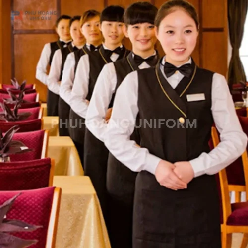 Áo gile phục vụ