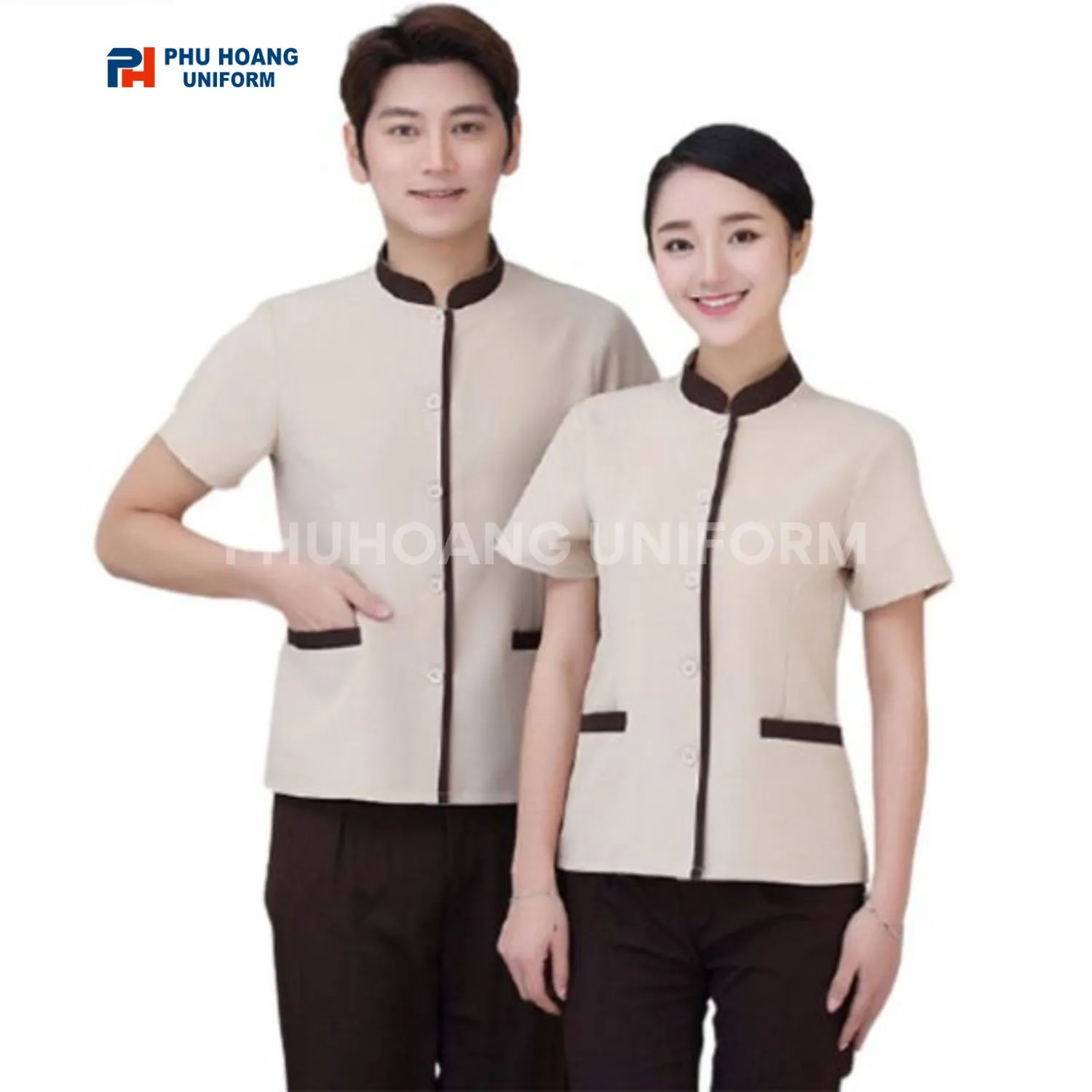 ĐỒNG PHỤC ÁO TẠP VỤ 001 Áo tạp vụ