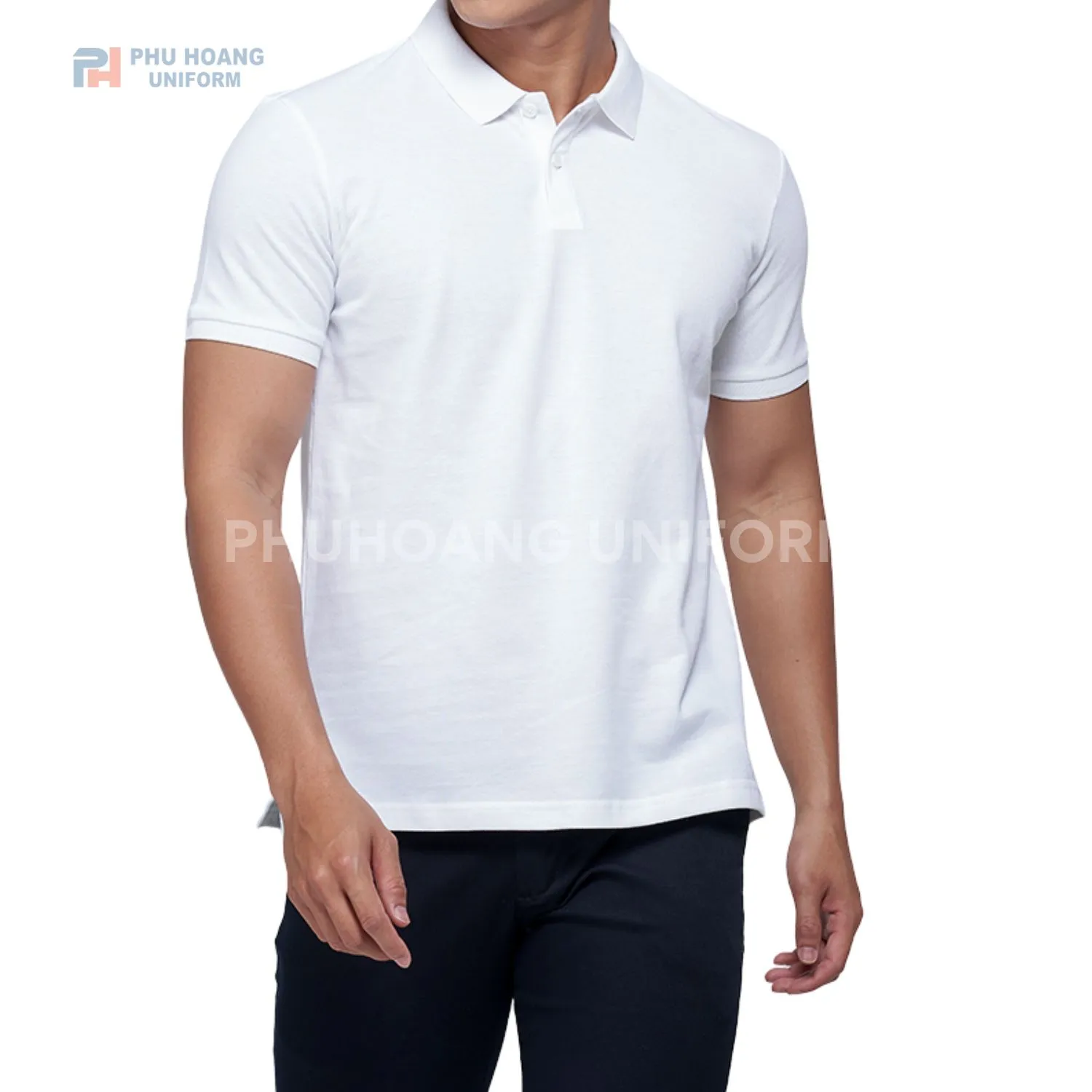 ĐỒNG PHỤC ÁO THUN CỔ TRỤ 038 Áo polo