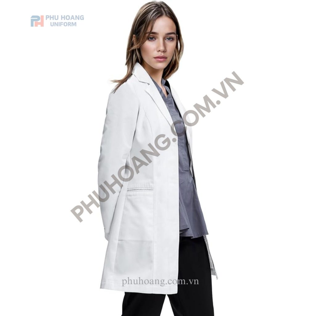 Đồng phục bác sĩ may sẵn 007b