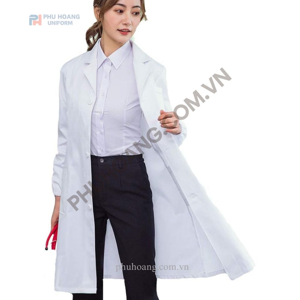 Đồng phục bác sĩ may sẵn 022b Đồng phục bác sĩ may sẵn 022b